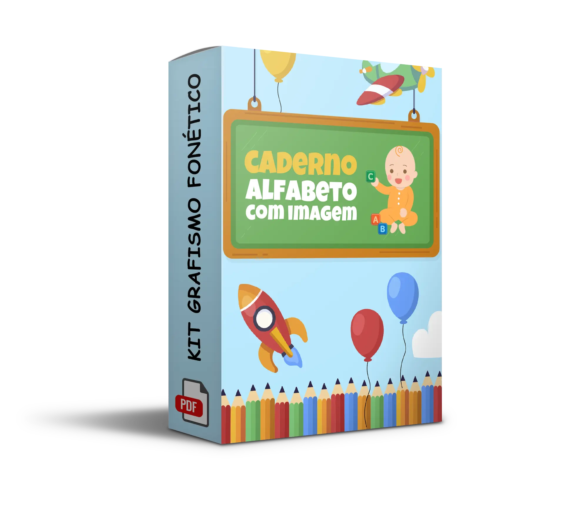 Caderno Alfabeto com Imagem